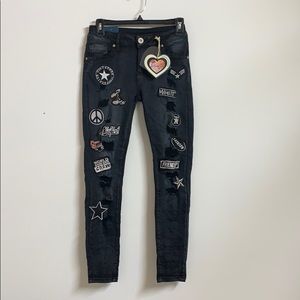 BUNDLE 2 ITEMS FOR $10 Monday premium blue jeans size M